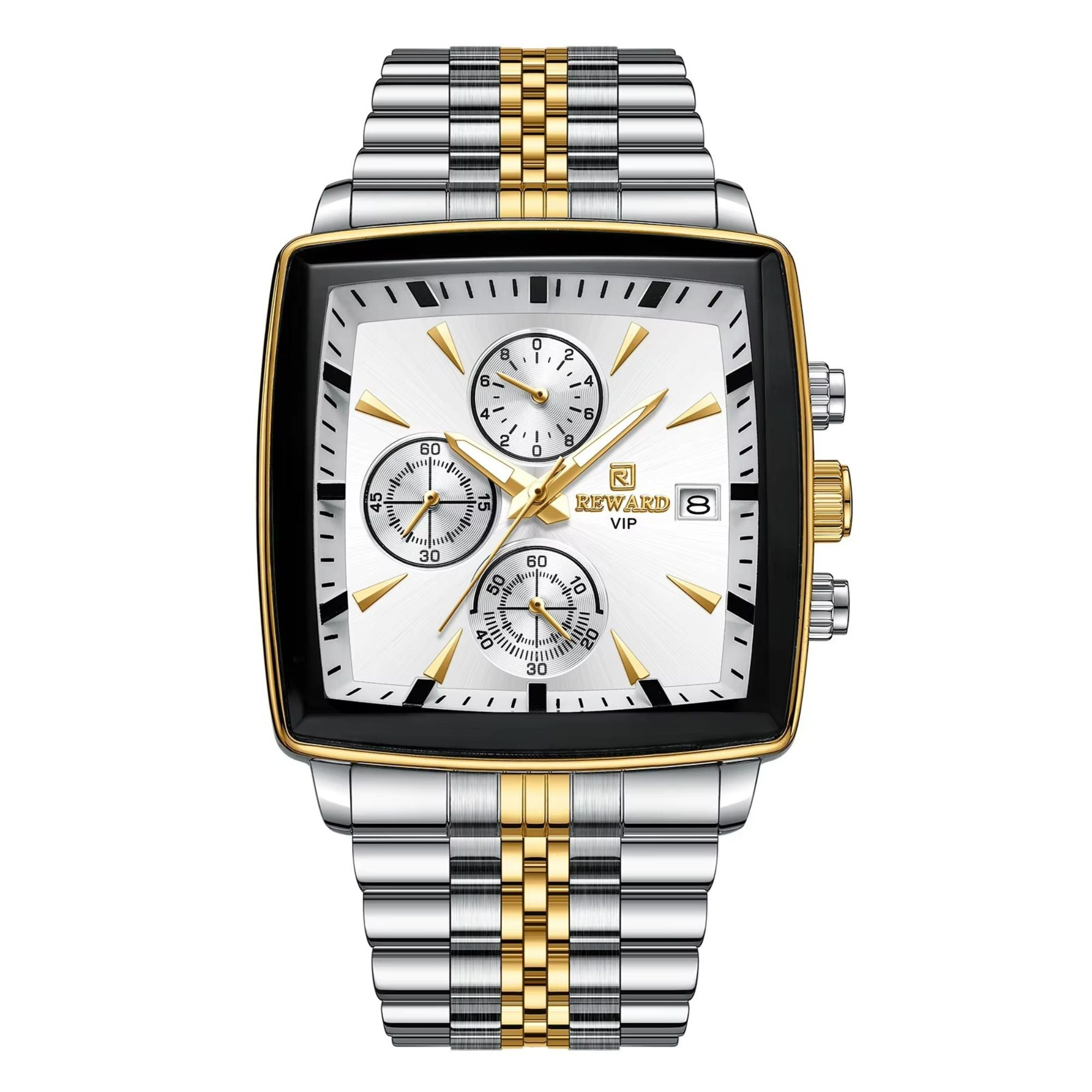 Elite Square Chrono – Luxury Men’s Quartz Watch